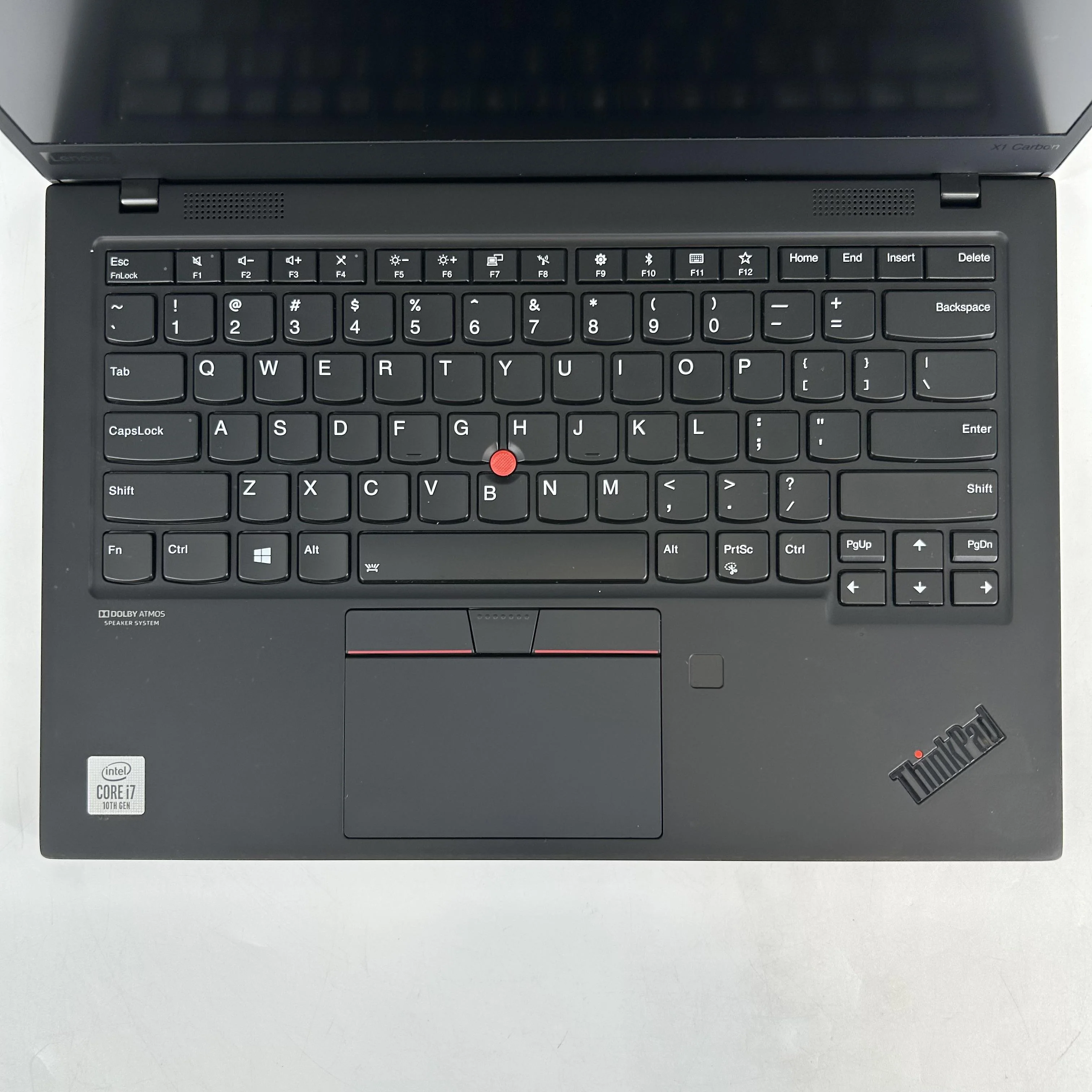 Lenovo ThinkPad X1 Carbon Gen 7 14 Gray 1.1 GHz Intel Core i7 10th Gen. 16GB RAM 256GB Solid State Drive - Image 2