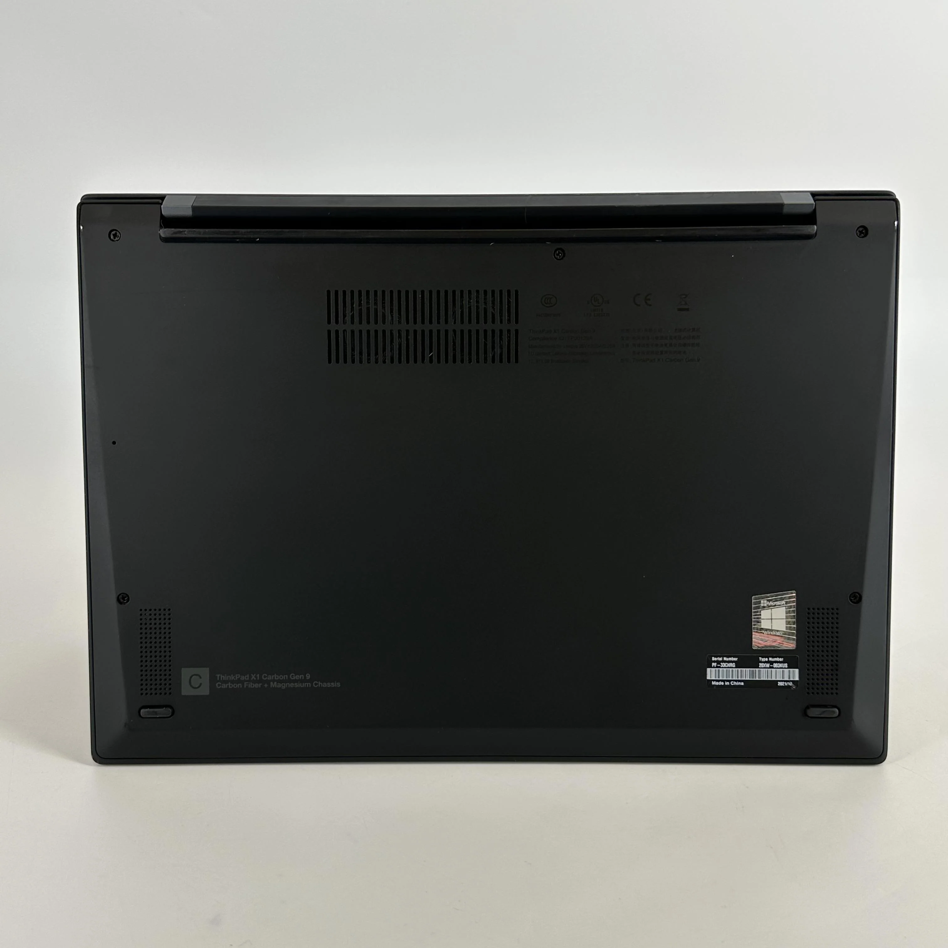 Lenovo ThinkPad X1 Carbon Gen 9 14 Black 3.0 GHz Intel Core i7 11th Gen. 16GB RAM 512GB Solid State Drive - Image 12
