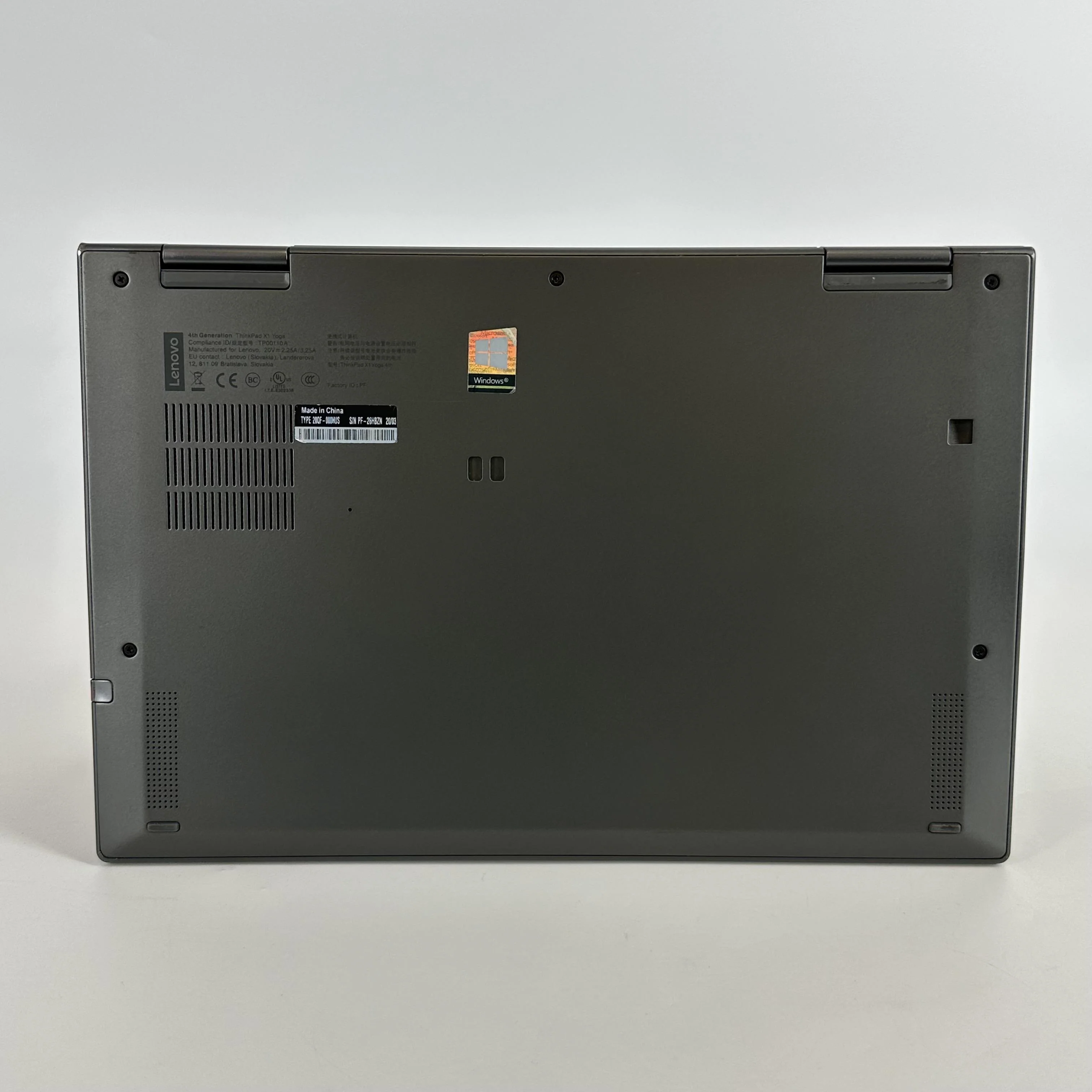 Lenovo ThinkPad X1 Yoga Gen 4 14 Gray 1.8 GHz Intel Core i7 8th Gen. 16GB RAM 512GB Solid State Drive - Image 9