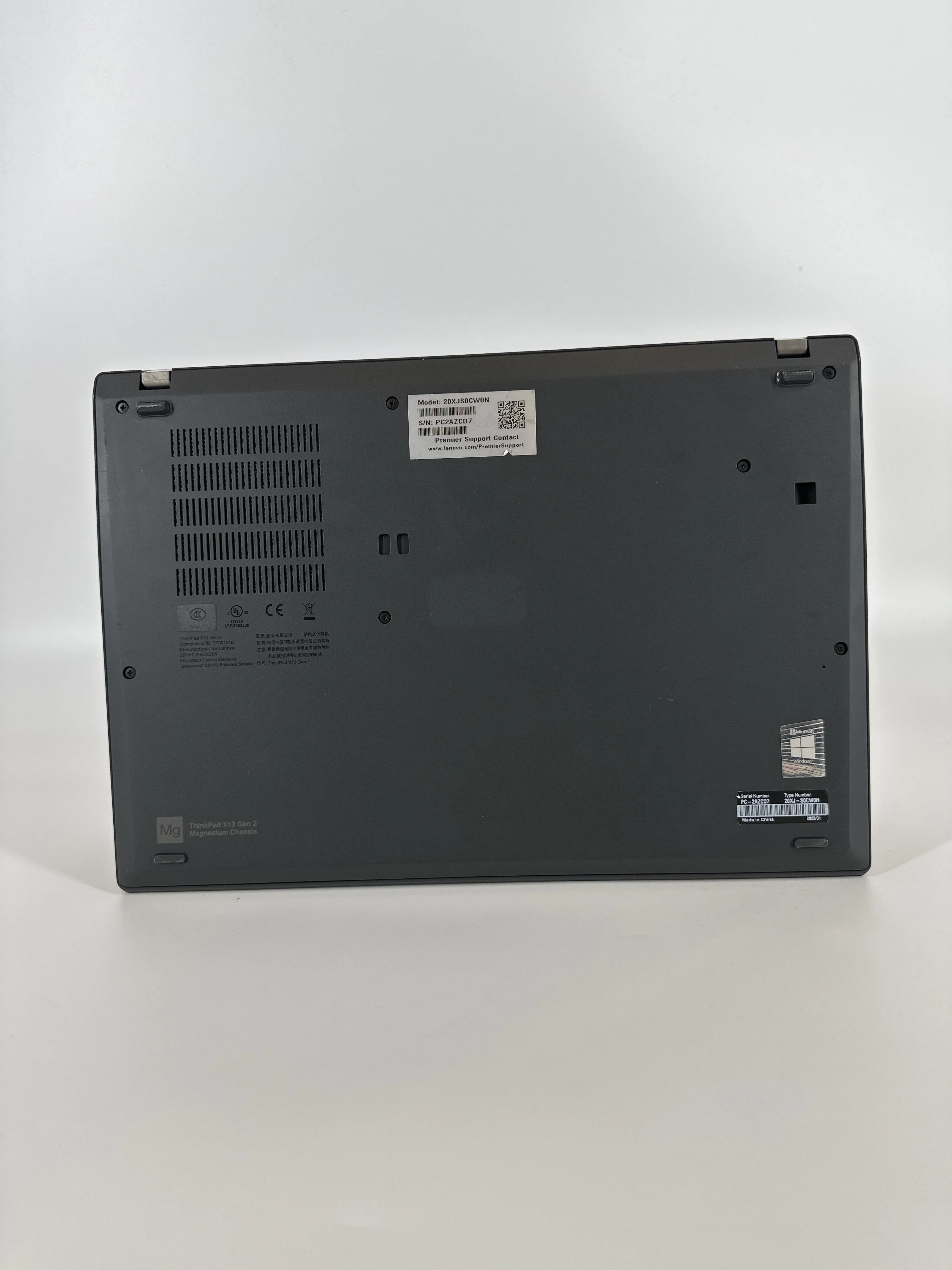 Lenovo ThinkPad X13 Gen 2 Black 2.3 GHz AMD Ryzen 5 Pro 5650U 16GB RAM 512GB Solid State Drive - Image 6