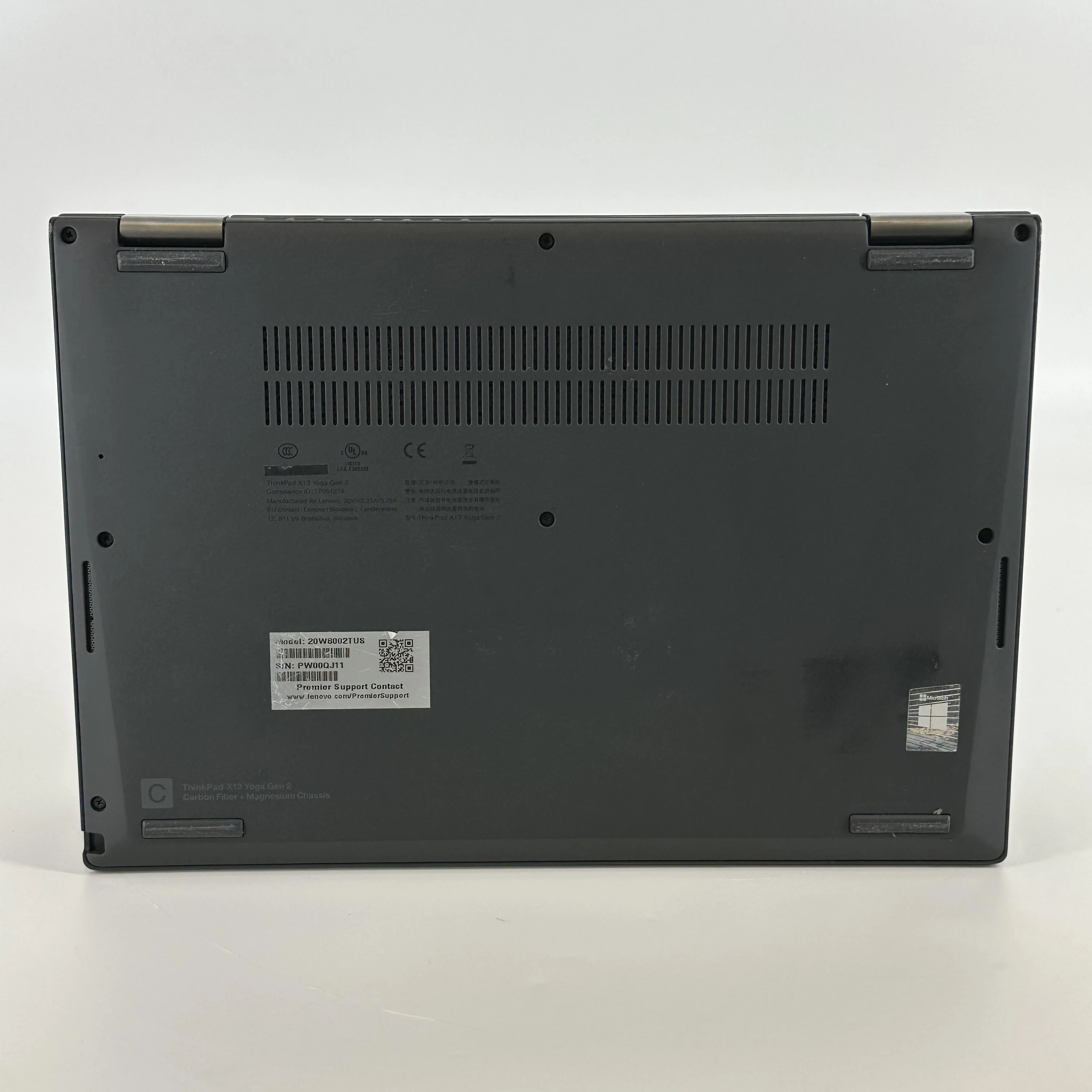 Lenovo ThinkPad X13 Yoga Gen 2 Black 3.0 GHz Intel Core i7 11th Gen. 16GB RAM 512GB Solid State Drive - Image 8