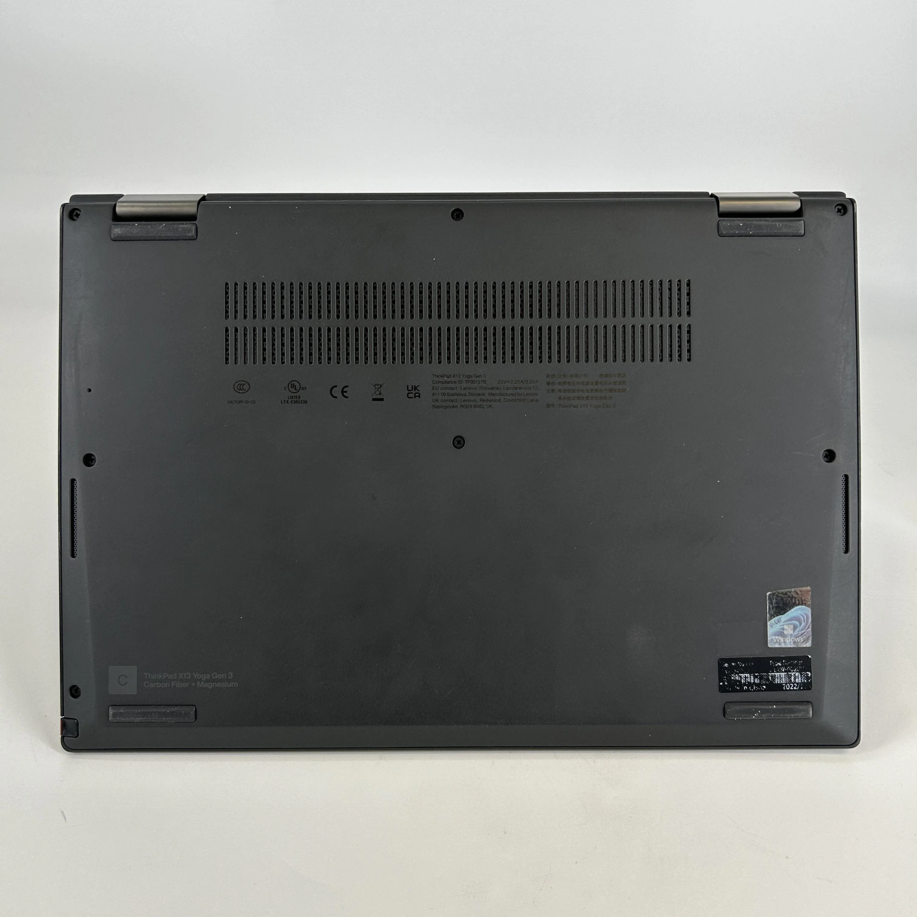 Lenovo ThinkPad X13 Yoga Gen 3 Black 1.3 GHz Intel Core i5 12th Gen. 8GB RAM 256GB Solid State Drive - Image 5