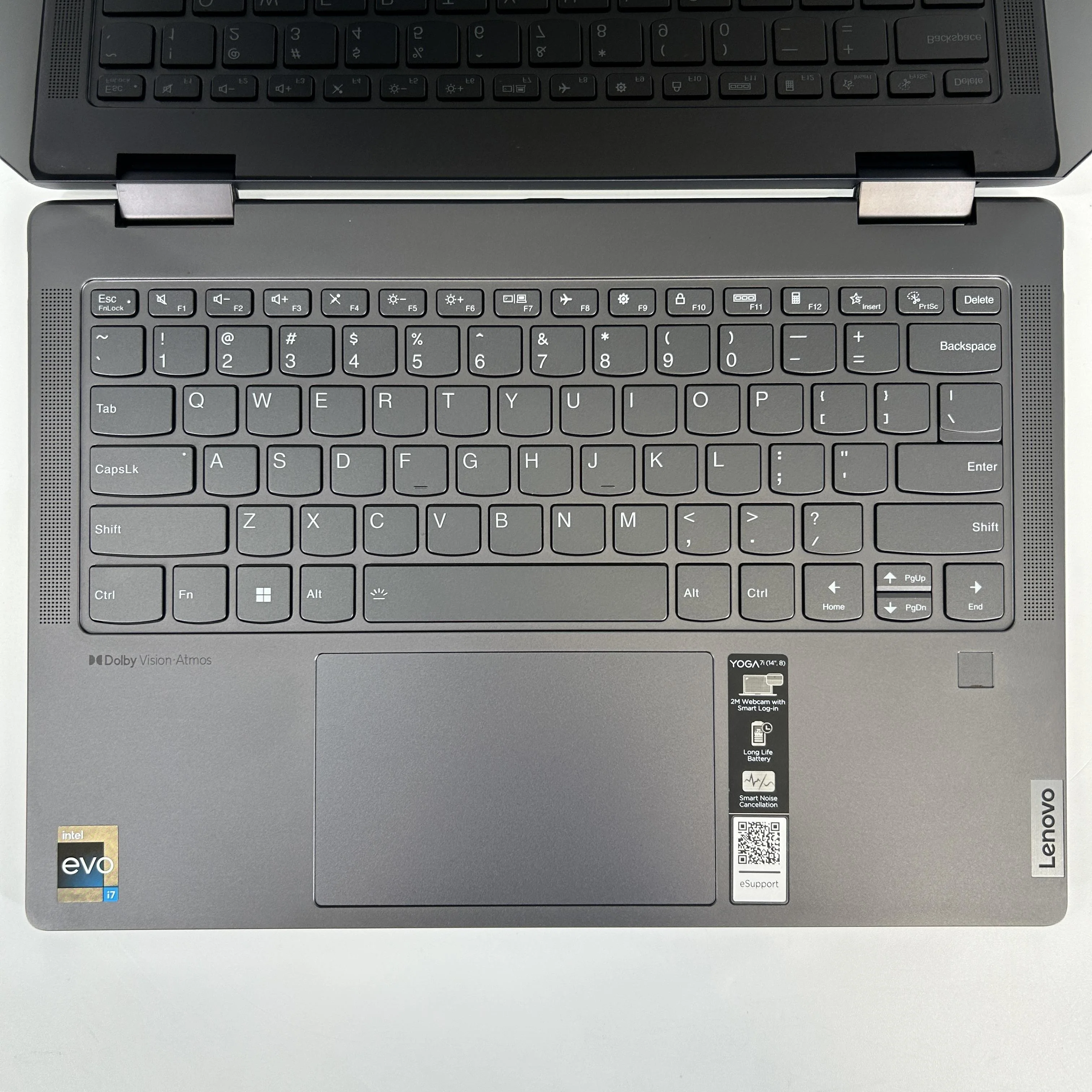 Lenovo Yoga 7i 14 Gray 1.7 GHz Intel Core i7 13th Gen. 16GB RAM 512GB Solid State Drive - Image 2