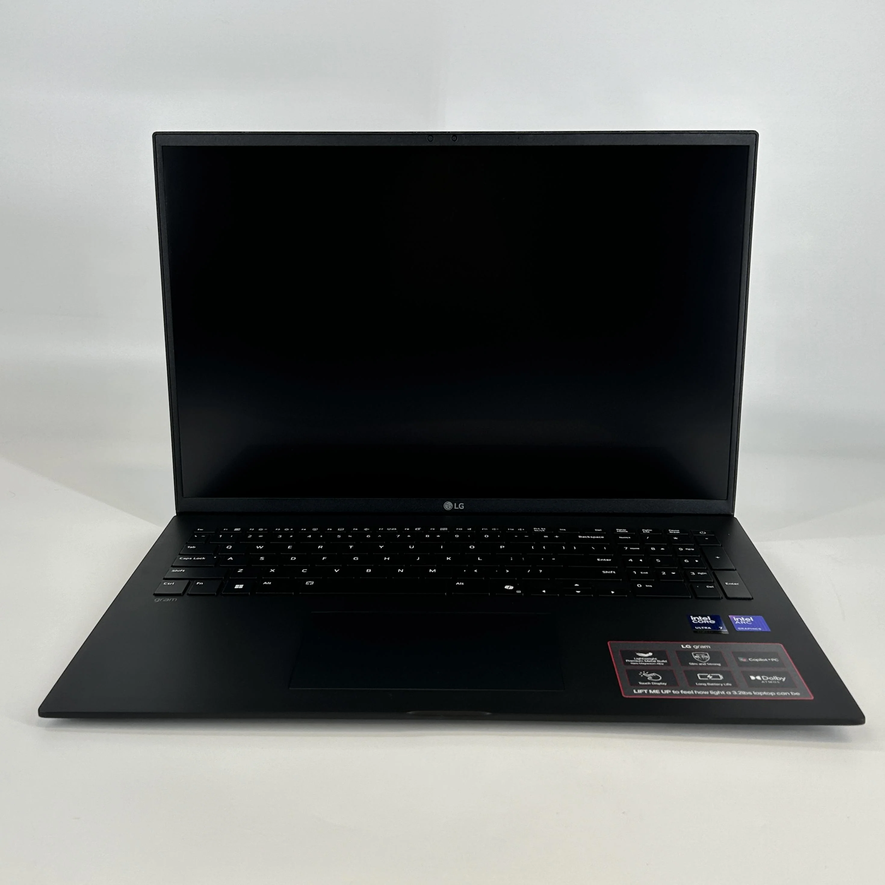 LG Gram 17 Black 2.2 GHz Intel Core Ultra 7 Series 2 32GB RAM 1TB Solid State Drive