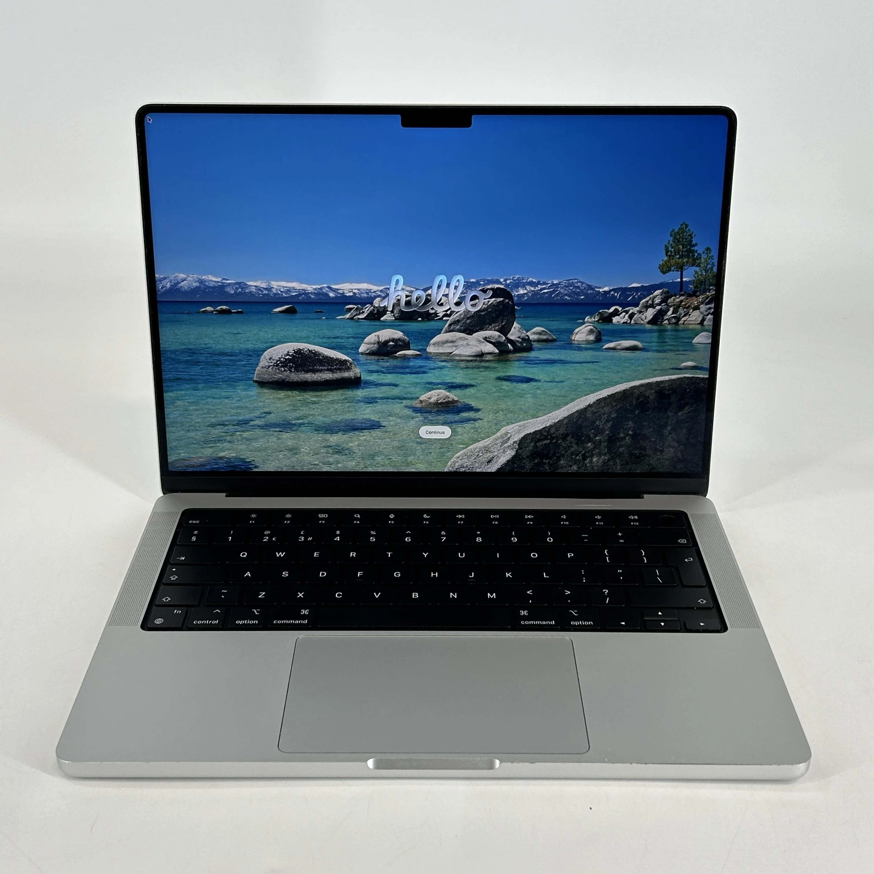 MacBook Pro 14 2021 Silver 3.2 GHz M1 Pro 10-Core CPU 16GB Unified Memory 1TB Solid State Drive 16-Core GPU