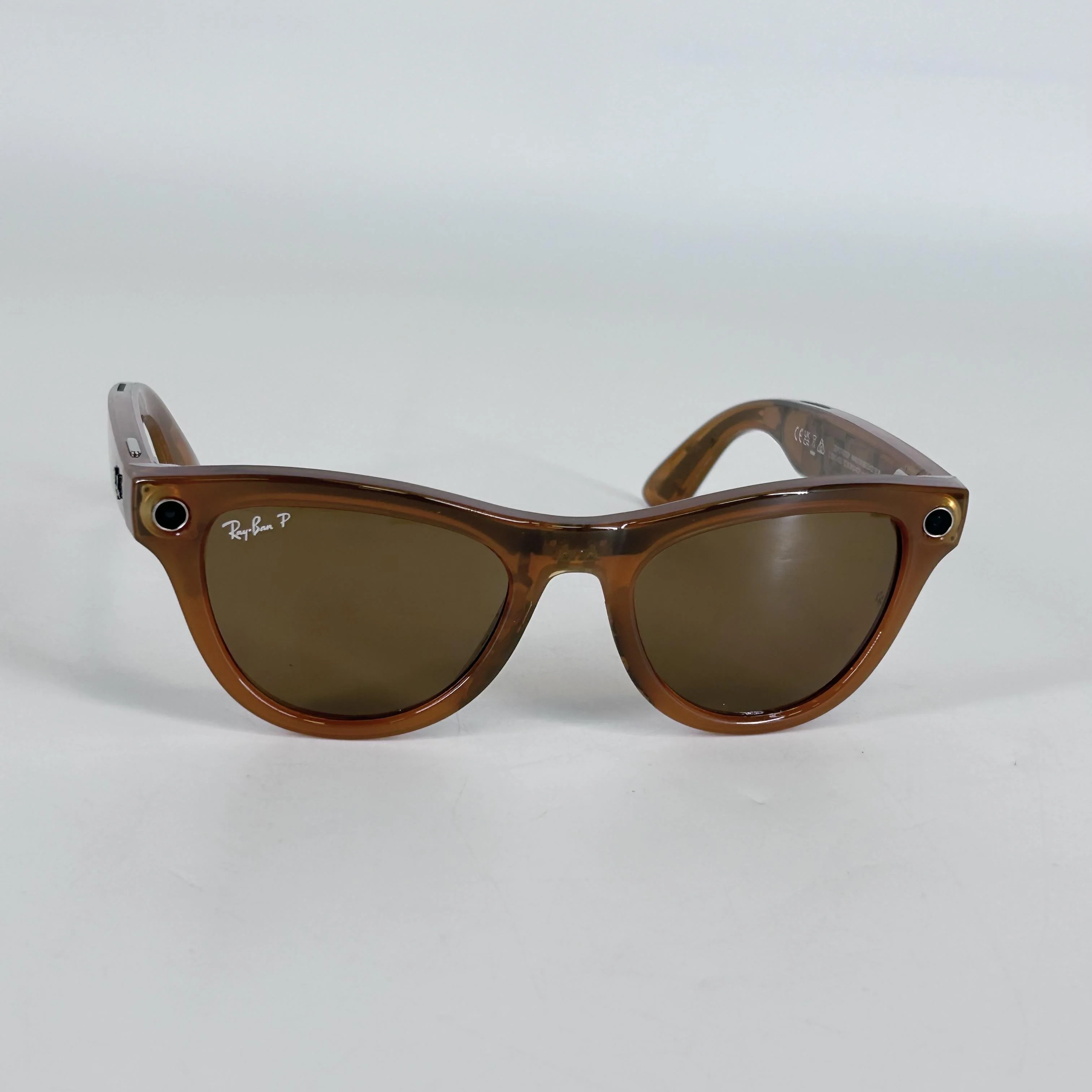 Meta Ray-Ban Meta Skyler (Gen 1) Shiny Caramel Transparent 32GB - Image 2