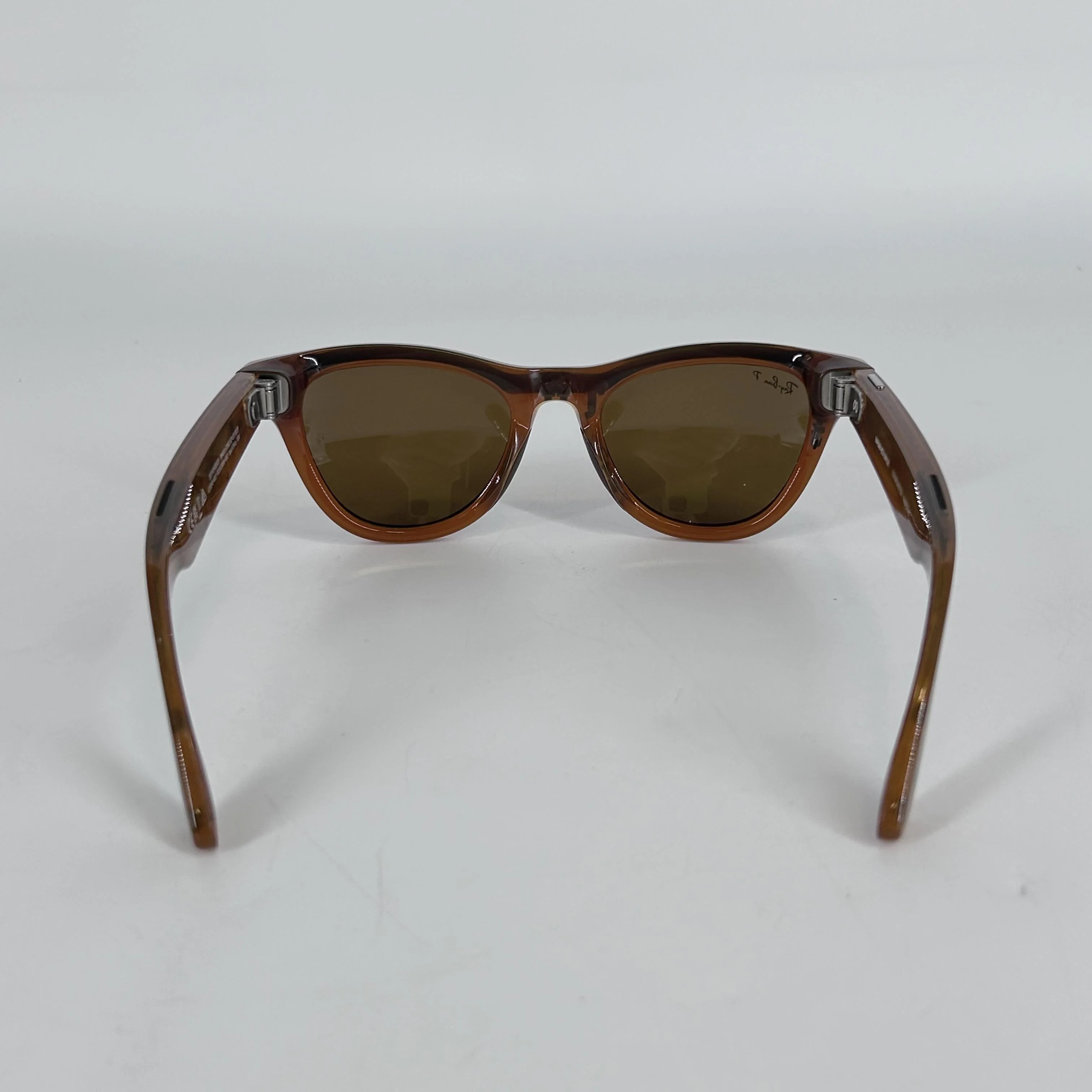 Meta Ray-Ban Meta Skyler (Gen 1) Shiny Caramel Transparent 32GB - Image 4