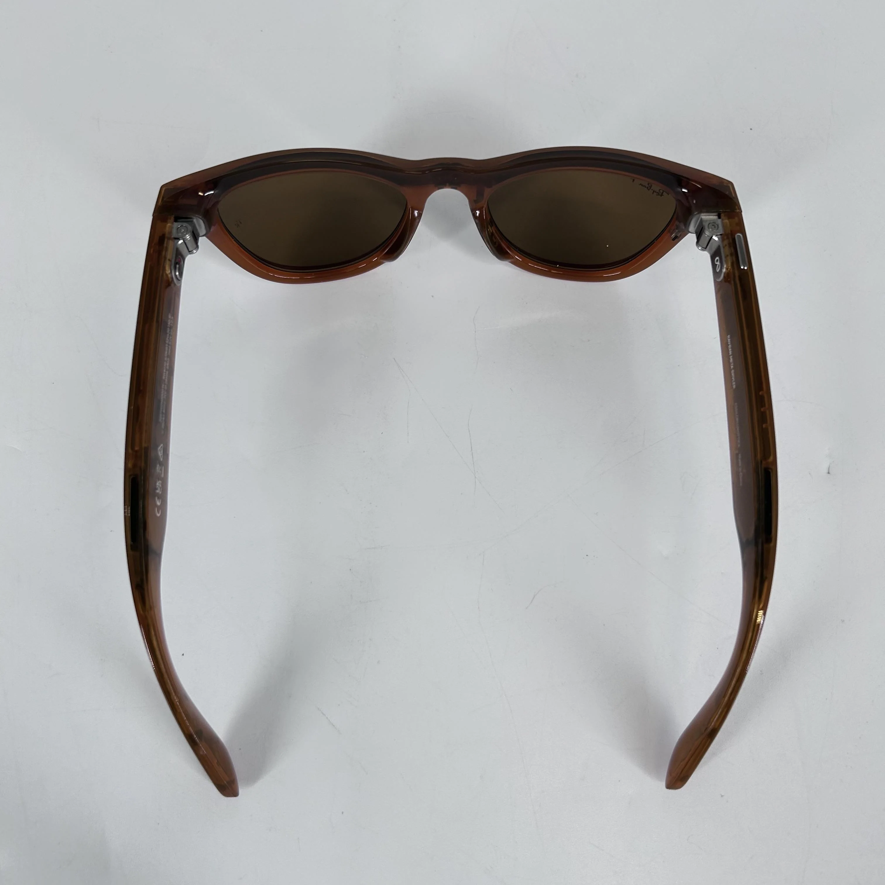 Meta Ray-Ban Meta Skyler (Gen 1) Shiny Caramel Transparent 32GB - Image 6