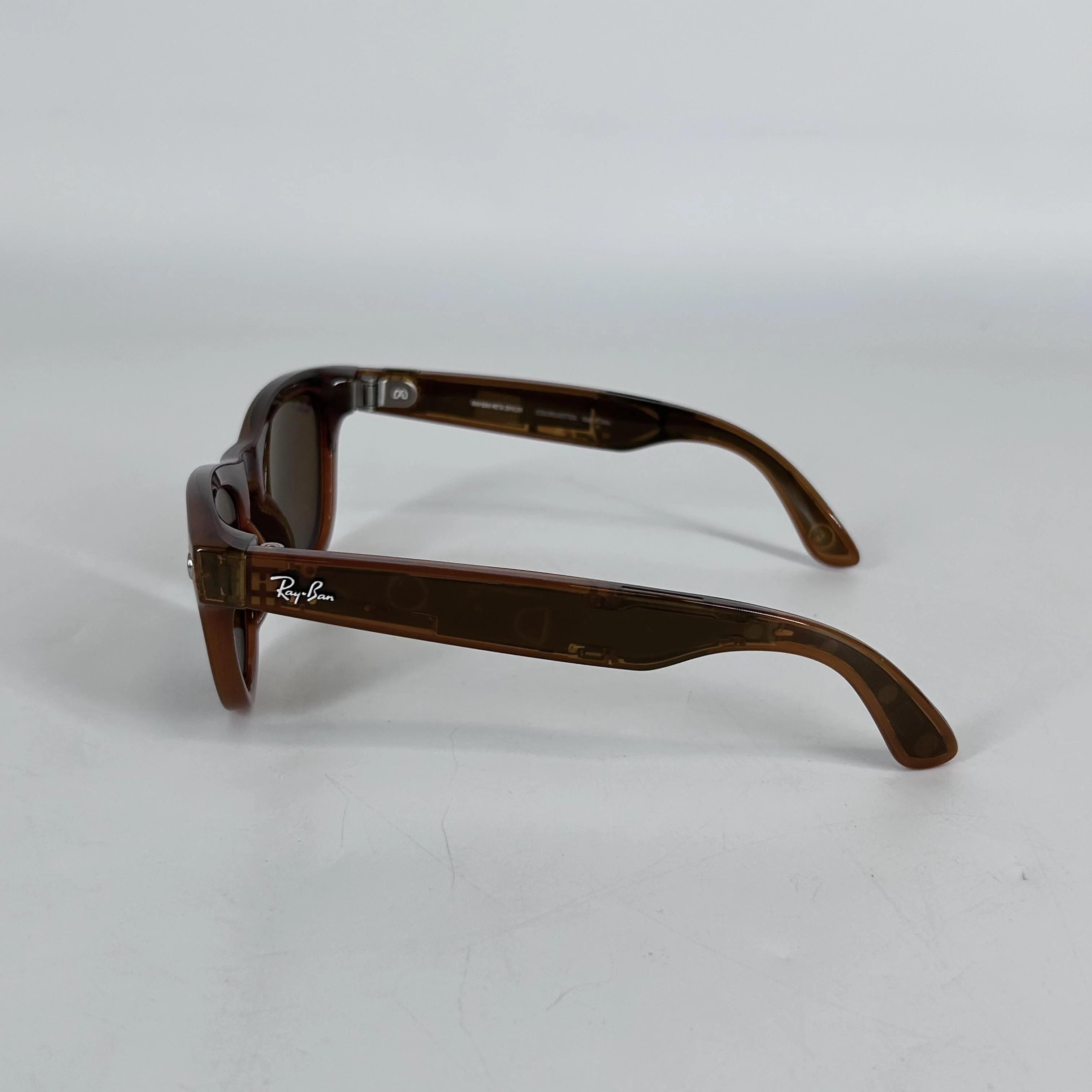 Meta Ray-Ban Meta Skyler (Gen 1) Shiny Caramel Transparent 32GB - Image 7