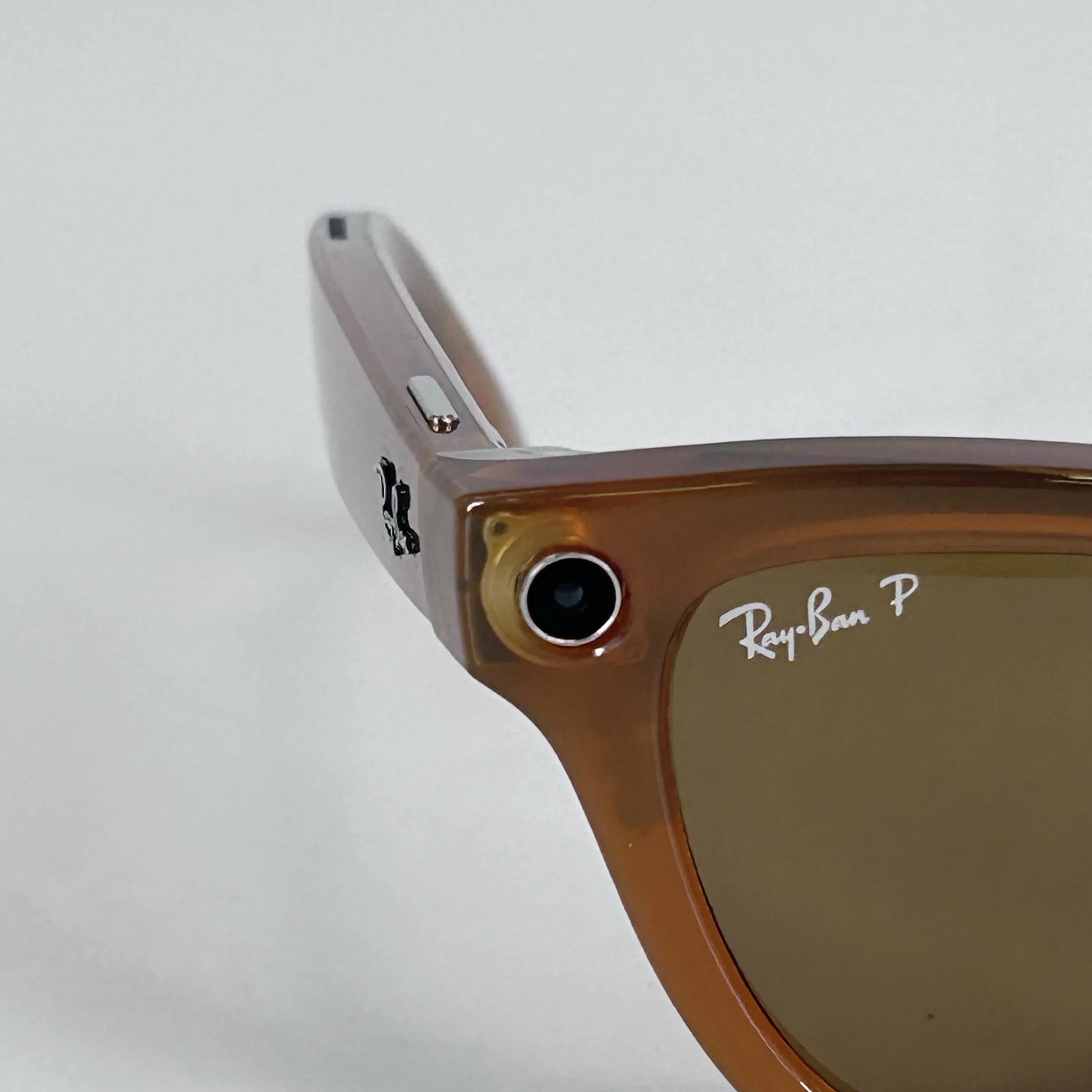 Meta Ray-Ban Meta Skyler (Gen 1) Shiny Caramel Transparent 32GB - Image 8
