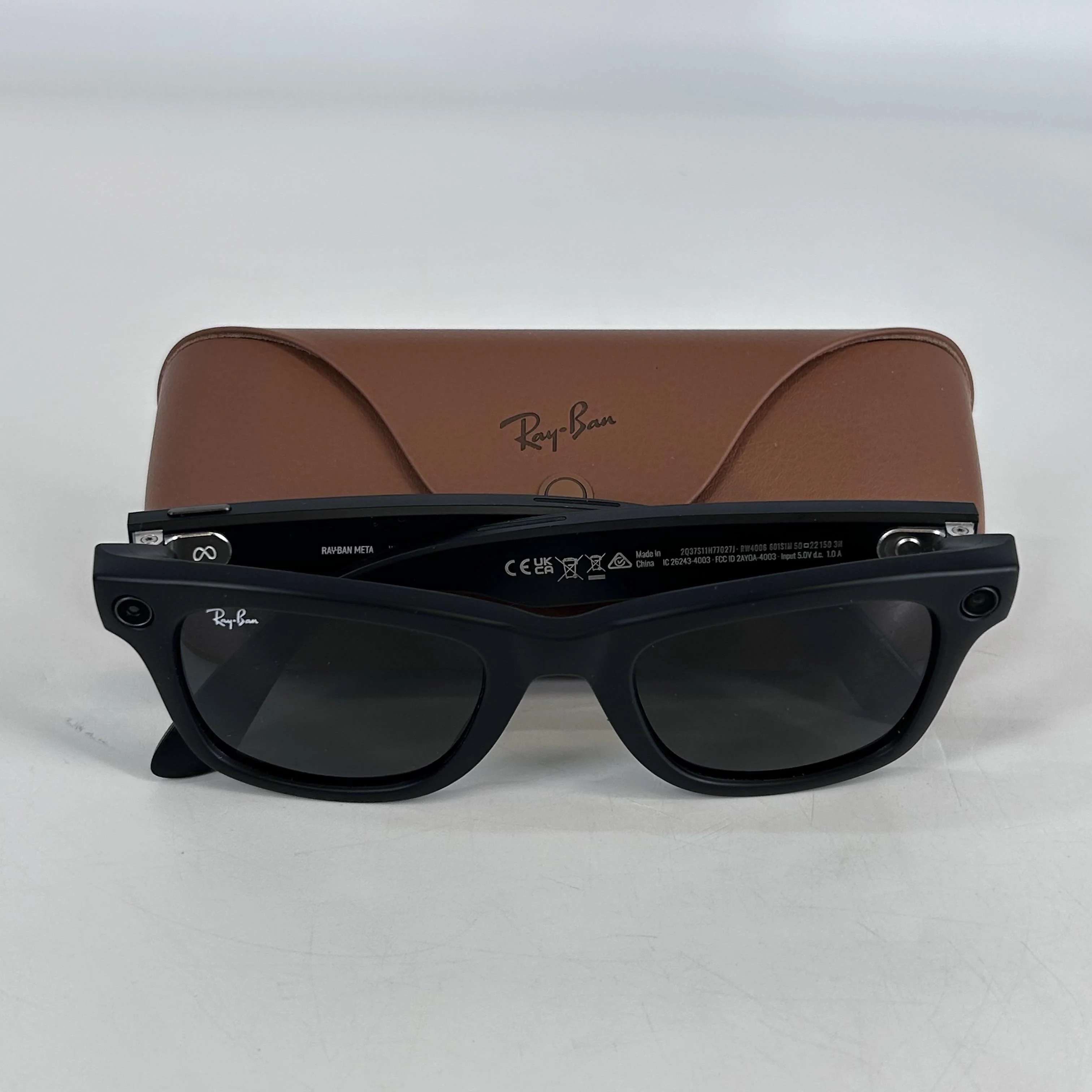Meta Ray-Ban Meta Wayfarer (Gen 1) Matte Black 32GB - Image 2