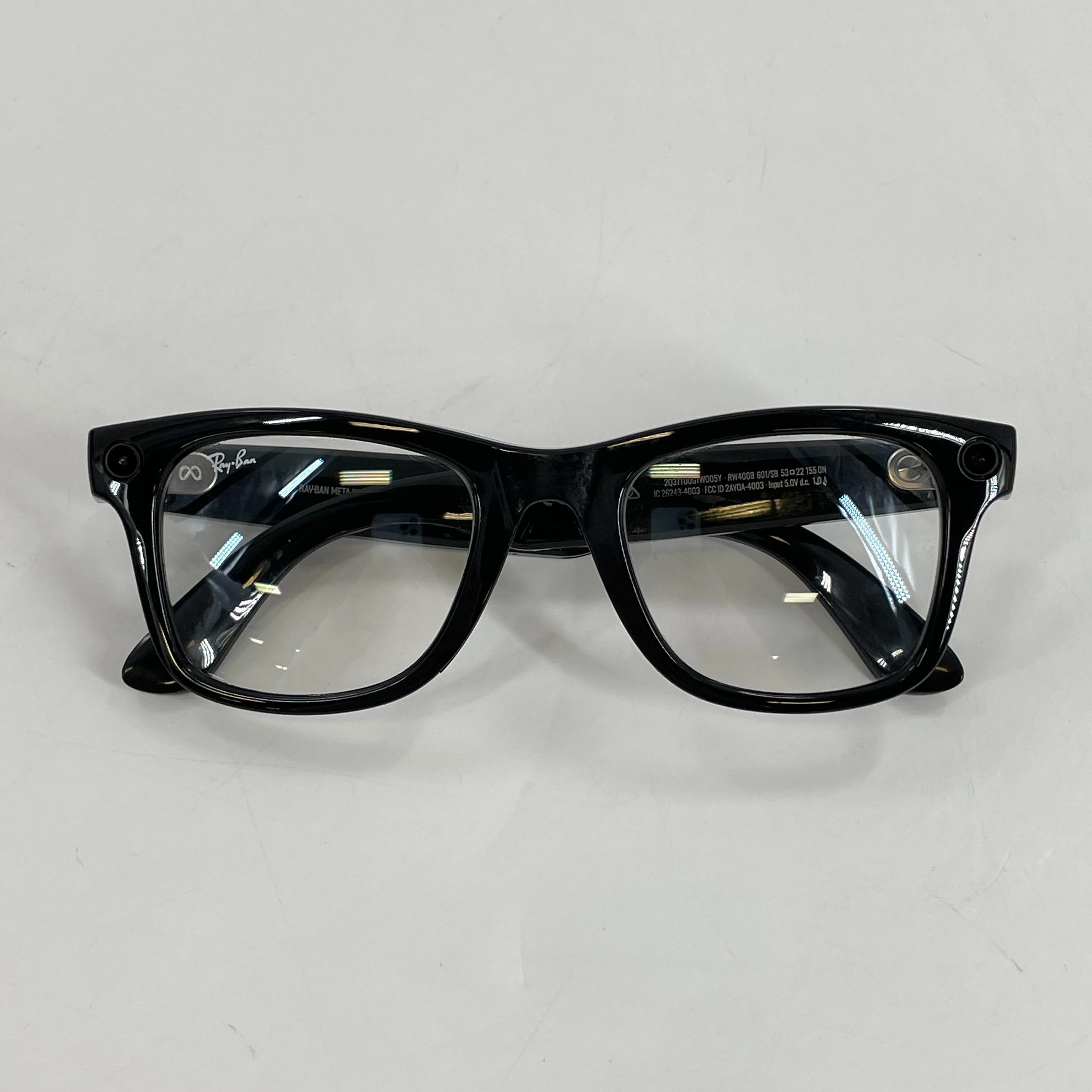 Meta Ray-Ban Meta Wayfarer (Gen 1) Shiny Black 32GB - Image 3