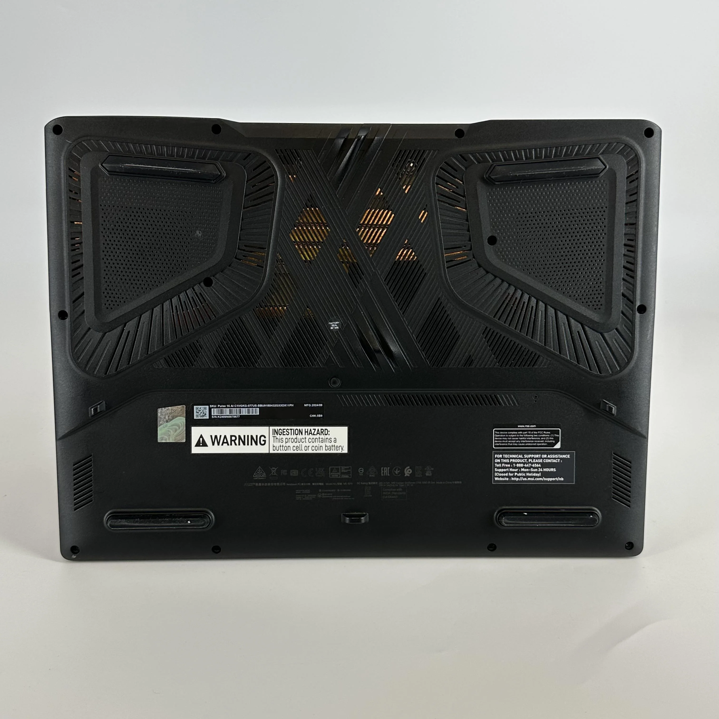 MSI Pulse 16 AI 16 Black 2.5 GHz Intel Core Ultra 9 32GB RAM 1TB Solid State Drive NVIDIA GeForce RTX 4070 8 GB - Image 5