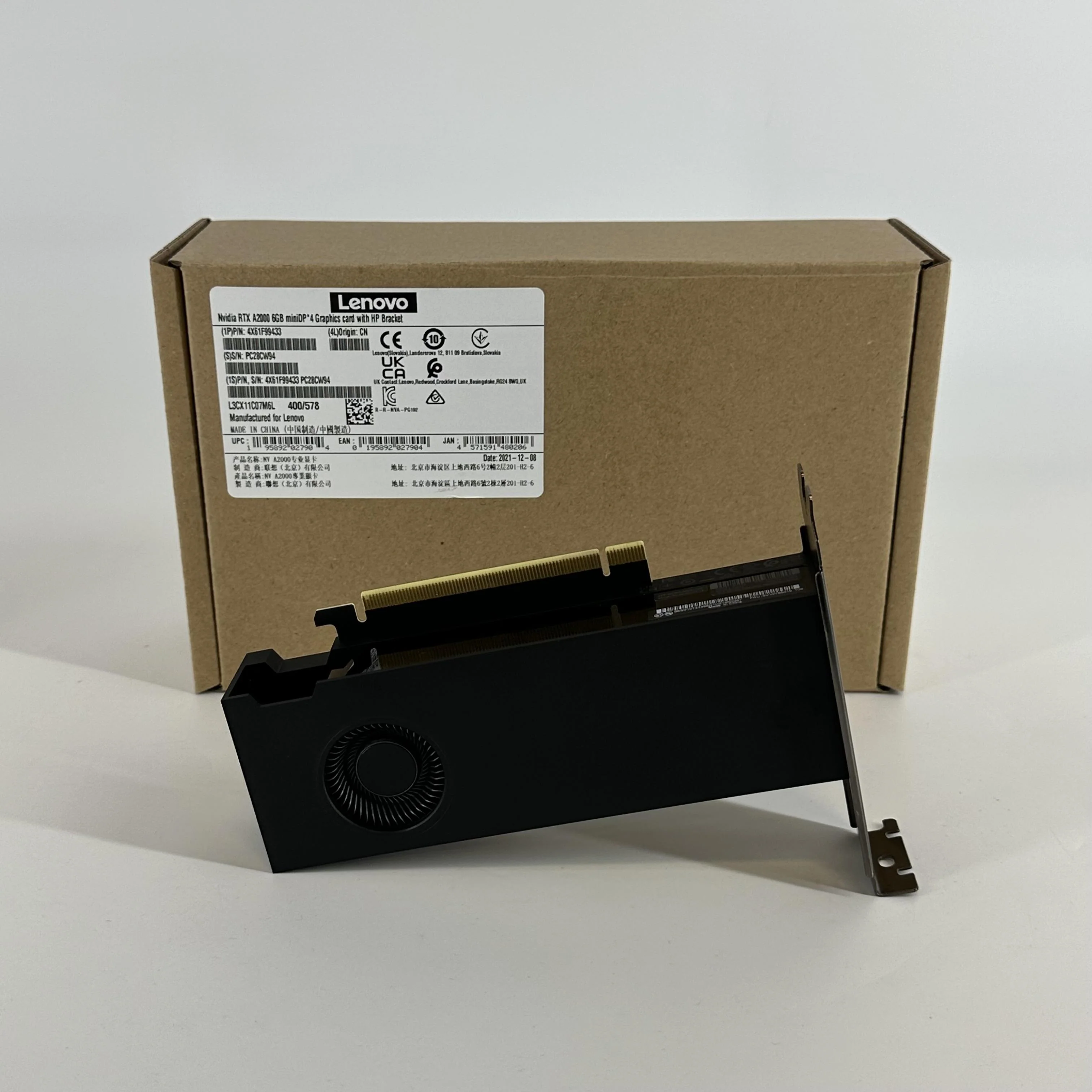 NVIDIA Quadro RTX A2000 6GB RAM
