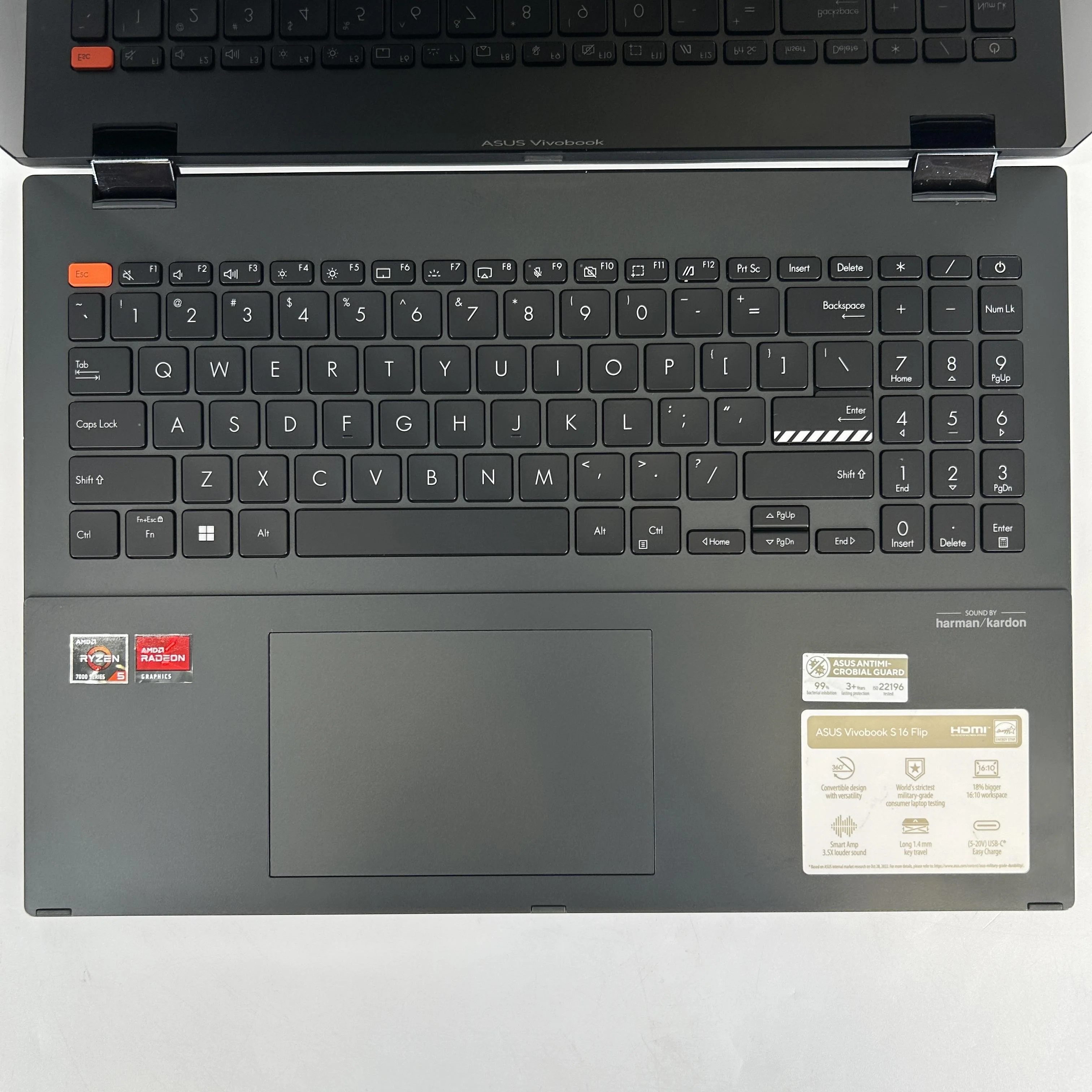 Other 2023 Black 2.0 GHz AMD Ryzen 5 7530U 8GB RAM 512GB Solid State Drive - Image 2